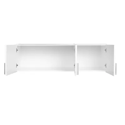 Erweiterung für breiten Kleiderschrank 136 cm FUNZA 4 - Alpinweiß / Weiß Hochglanz