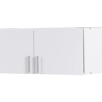 Eckkleiderschrankerweiterung 117 cm FUNZA 5 - Alpinweiß / Hochglanzweiß