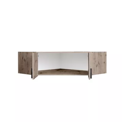 Eckkleiderschrankerweiterung 117 cm FUNZA 5 - Wellington Eiche