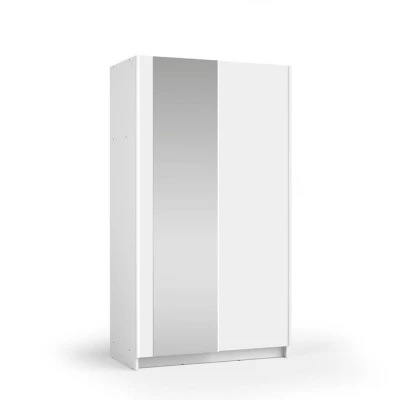 Schmaler Spiegelschrank 100 cm CARTAGO - weiß