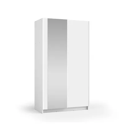 Schmaler Spiegelschrank 100 cm CARTAGO - weiß