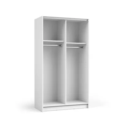 Schmaler Spiegelschrank 100 cm CARTAGO - weiß