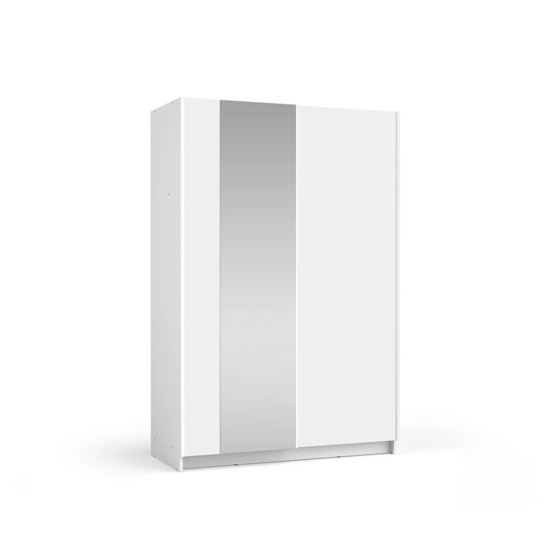 Schmaler Spiegelschrank 120 cm CARTAGO - weiß