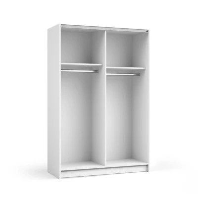 Schmaler Spiegelschrank 120 cm CARTAGO - weiß
