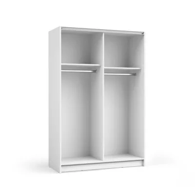 Schmaler Spiegelschrank 120 cm CARTAGO - weiß