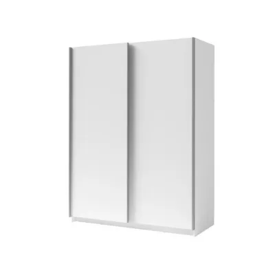 Hoher Kleiderschrank 150 cm LORICA - weiß