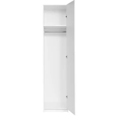 Erweiterung für schmalen Kleiderschrank 47 cm CERETE 1 - weiß