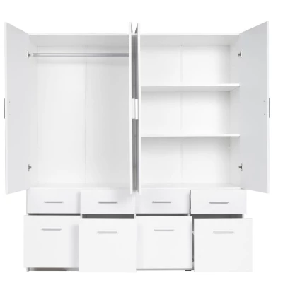 Erweiterung für breite Kleiderschränke 181 cm CERETE 5 - weiß