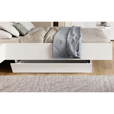 2x Schubladenset für TURBO Bett - weiß