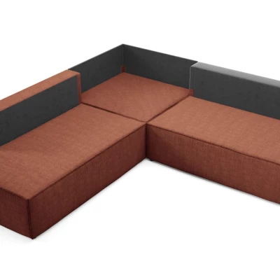 Eckschlafsofa WINDSOR 2 - Kupfer