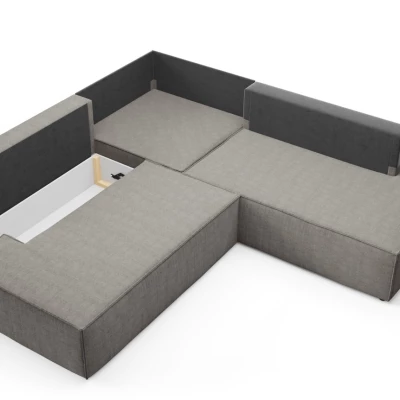 Eckschlafsofa WINDSOR 2 - Mausgrau