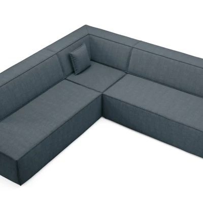 Eckschlafsofa WINDSOR 2 - blaugrau