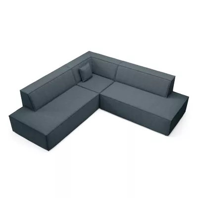 Eckschlafsofa WINDSOR 2 - blaugrau