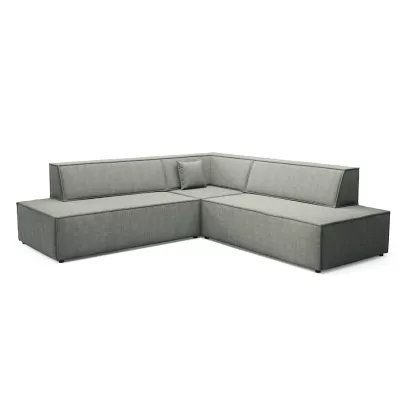 Eckschlafsofa WINDSOR 2 - hellgrau