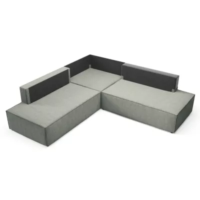 Eckschlafsofa WINDSOR 2 - hellgrau