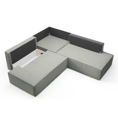 Eckschlafsofa WINDSOR 2 - hellgrau