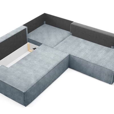 Eckschlafsofa WINDSOR 2 - Dunkelasche