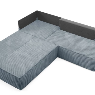 Eckschlafsofa WINDSOR 2 - Dunkelasche