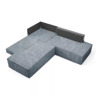 Eckschlafsofa WINDSOR 2 - Dunkelasche