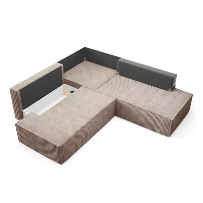 Eckschlafsofa WINDSOR 2 - beige