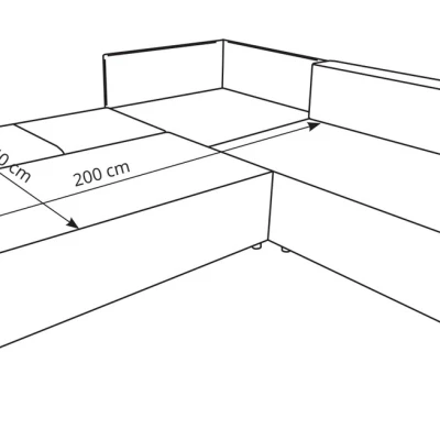 Eckschlafsofa WINDSOR 2 - ecru 2