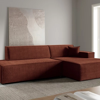 Ecksofa mit Stauraum WINDSOR 1 - Kupfer, rechte Ecke