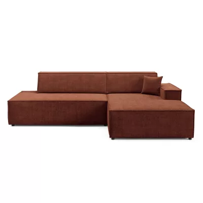 Ecksofa mit Stauraum WINDSOR 1 - Kupfer, rechte Ecke