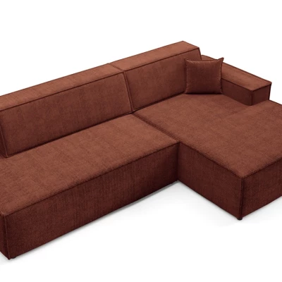 Ecksofa mit Stauraum WINDSOR 1 - Kupfer, rechte Ecke
