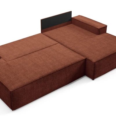 Ecksofa mit Stauraum WINDSOR 1 - Kupfer, rechte Ecke