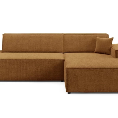 Ecksofa mit Stauraum WINDSOR 1 - honigfarben, rechte Ecke
