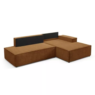 Ecksofa mit Stauraum WINDSOR 1 - honigfarben, rechte Ecke