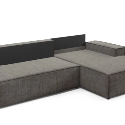Ecksofa mit Stauraum WINDSOR 1 – Mausgrau, rechte Ecke