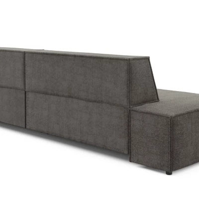 Ecksofa mit Stauraum WINDSOR 1 – Mausgrau, rechte Ecke