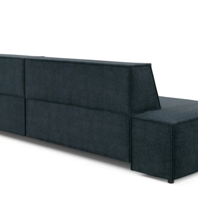Ecksofa mit Stauraum WINDSOR 1 – blaugrau, rechte Ecke