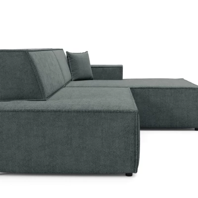 Ecksofa mit Stauraum WINDSOR 1 – dunkelgrau, rechte Ecke