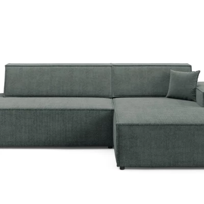 Ecksofa mit Stauraum WINDSOR 1 – dunkelgrau, rechte Ecke