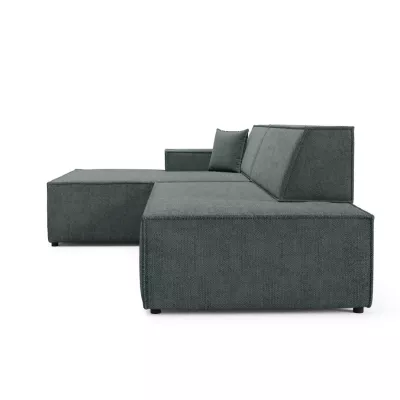 Ecksofa mit Stauraum WINDSOR 1 - dunkelgrau, linke Ecke