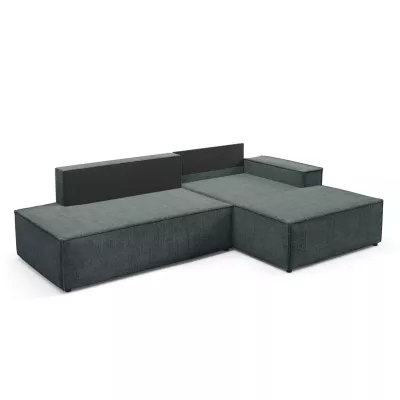 Ecksofa mit Stauraum WINDSOR 1 - dunkelgrau, linke Ecke
