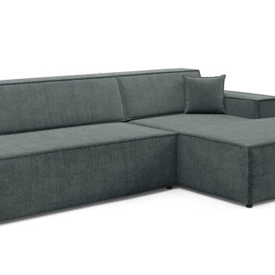 Ecksofa mit Stauraum WINDSOR 1 - dunkelgrau, linke Ecke