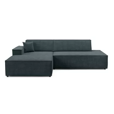 Ecksofa mit Stauraum WINDSOR 1 – blaugrau, linke Ecke