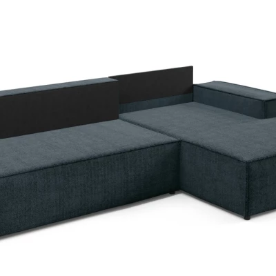 Ecksofa mit Stauraum WINDSOR 1 – blaugrau, linke Ecke