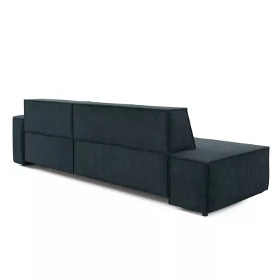 Ecksofa mit Stauraum WINDSOR 1 – blaugrau, linke Ecke