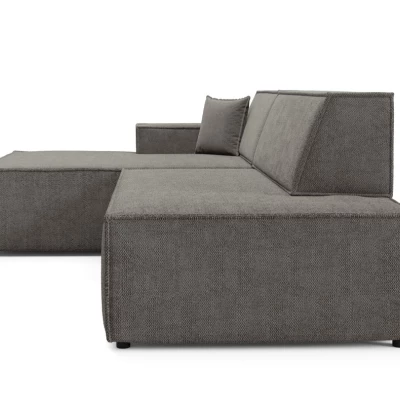 Ecksofa mit Stauraum WINDSOR 1 – Mausgrau, linke Ecke