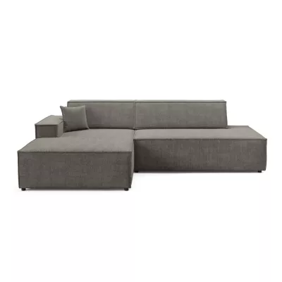 Ecksofa mit Stauraum WINDSOR 1 – Mausgrau, linke Ecke