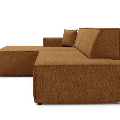 Ecksofa mit Stauraum WINDSOR 1 - honigfarben, linke Ecke