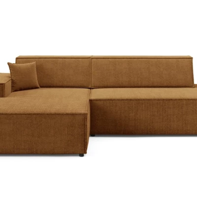 Ecksofa mit Stauraum WINDSOR 1 - honigfarben, linke Ecke