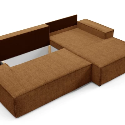 Ecksofa mit Stauraum WINDSOR 1 - honigfarben, linke Ecke