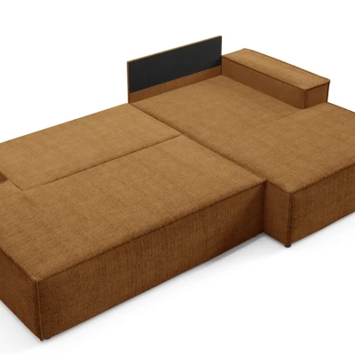 Ecksofa mit Stauraum WINDSOR 1 - honigfarben, linke Ecke