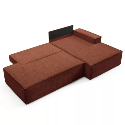 Ecksofa mit Stauraum WINDSOR 1 - Kupfer, linke Ecke