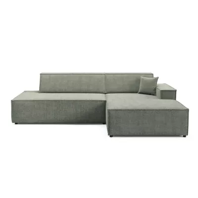 Ecksofa mit Stauraum WINDSOR 1 - hellgrau, rechte Ecke